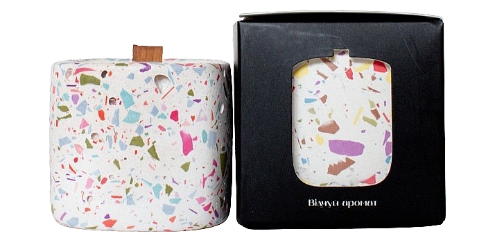 Парфумована свічка "Spicy Love", біла - Choice Aroma Candle (міні) — фото N1