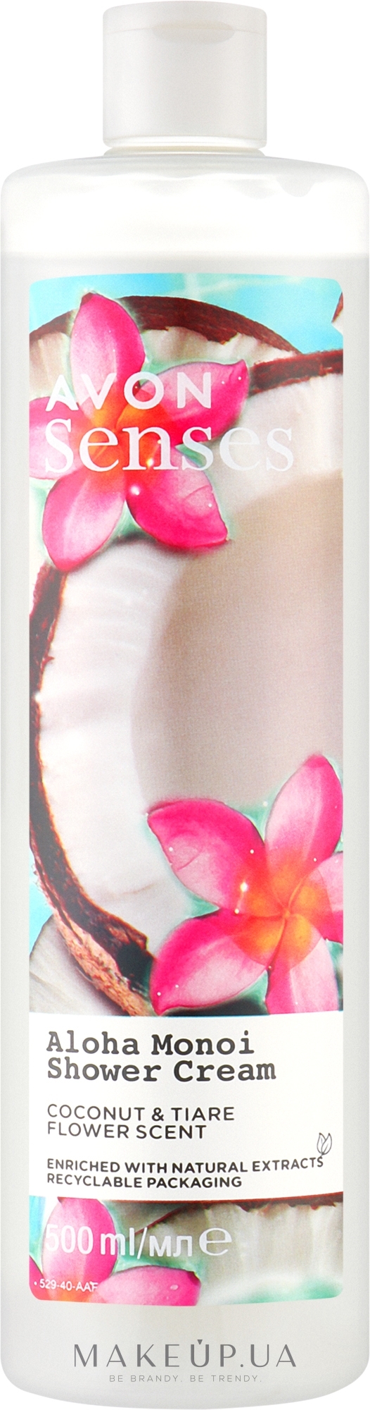 Крем-гель для душу «Тропічний рай» - Avon Senses Shower Creme — фото 500ml