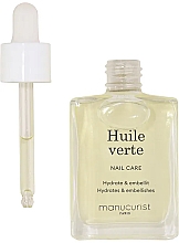 Живильна олія для нігтів і кутикули - Manucurist Huile Verte — фото N2