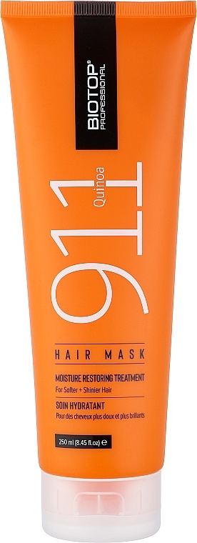 Маска для волос с киноа - Biotop 911 Quinoa Hair Mask — фото N1