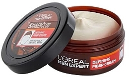 Фиксирующий крем для волос - L'Oreal Paris Men Expert Barber Club Defining Fiber Cream — фото N2