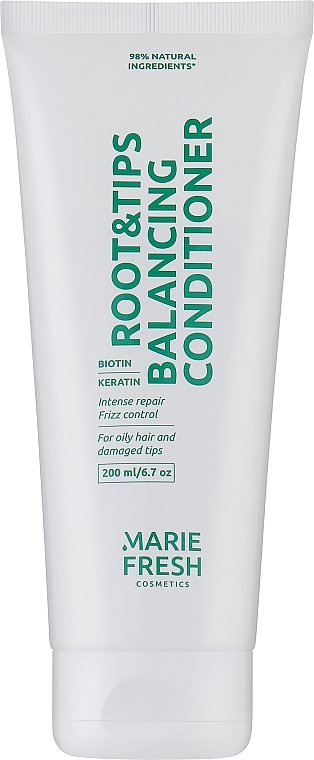 Кондиционер Root & Tips Balancing с аминокислотами и биотином для жирных корней и сухих кончиков - Marie Fresh Cosmetics