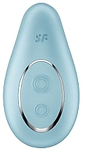 Вібростимулятор, блакитний - Satisfyer Dipping Delight Light Blue — фото N2