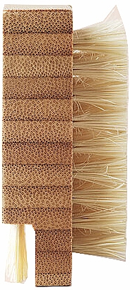 Набор - Nudo Nature Made Bamboo Essentials (cotton buds/200pcs + h/brush/1pc + n/brush/1pc + toothbrush/1pc + bag/1pc) — фото N5