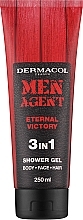 Духи, Парфюмерия, косметика Гель для душа - Dermacol Men Agent Eternal Victory 3in1 Shower Gel