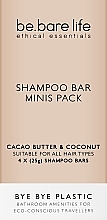 Духи, Парфюмерия, косметика Набор - Be.Bare Life Mini Shampoo Bar Set (shmp/4x25g)