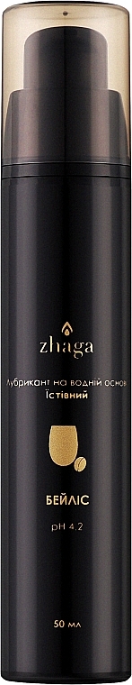 Лубрикант їстівний на водній основі "Бейліс" - Zhaga — фото N1