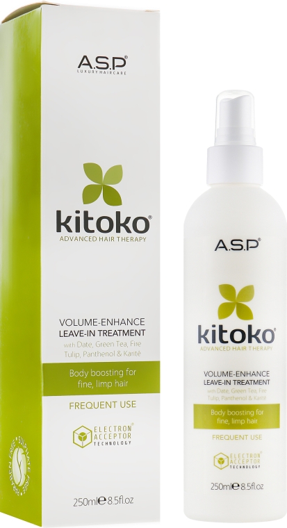 Кондиціонер для об'єму - ASP Kitoko Volume Enhance Leave-In Treatment — фото N1