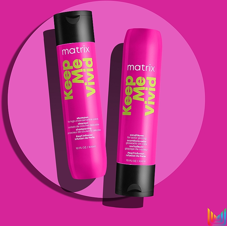 Шампунь для яскравих відтінків фарбованого волосся - Matrix Keep Me Vivid Shampoo — фото N9