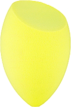 Спонж для макіяжу "Beauty Blender" зі зрізом PF-12, жовтий - Puffic Fashion — фото N1