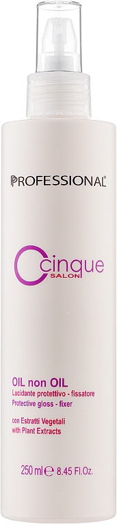 Средство для усиления блеска волос - Professional C Cinque Oil Non Oil Protective Shine Enhancer — фото N1