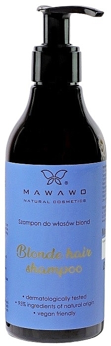 Шампунь для светлых волос - Mawawo Blonde Hair Shampoo — фото N1