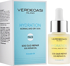 SOS-відновлювальна олія для обличчя - Verdeoasi Sos Repair Oil — фото N2
