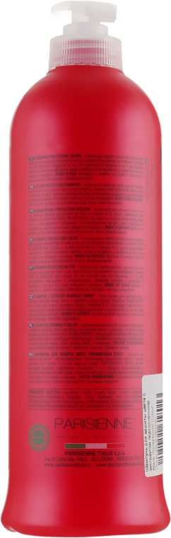 Шампунь для захисту кольору з екстрактом соняшнику - Black Professional Colour Protection Shampoo — фото N2