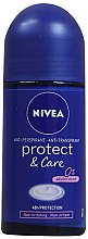 Дезодорант кульковий жіночий "Захист і турбота" - NIVEA Protection and Care Deodorant Roll-On — фото N1