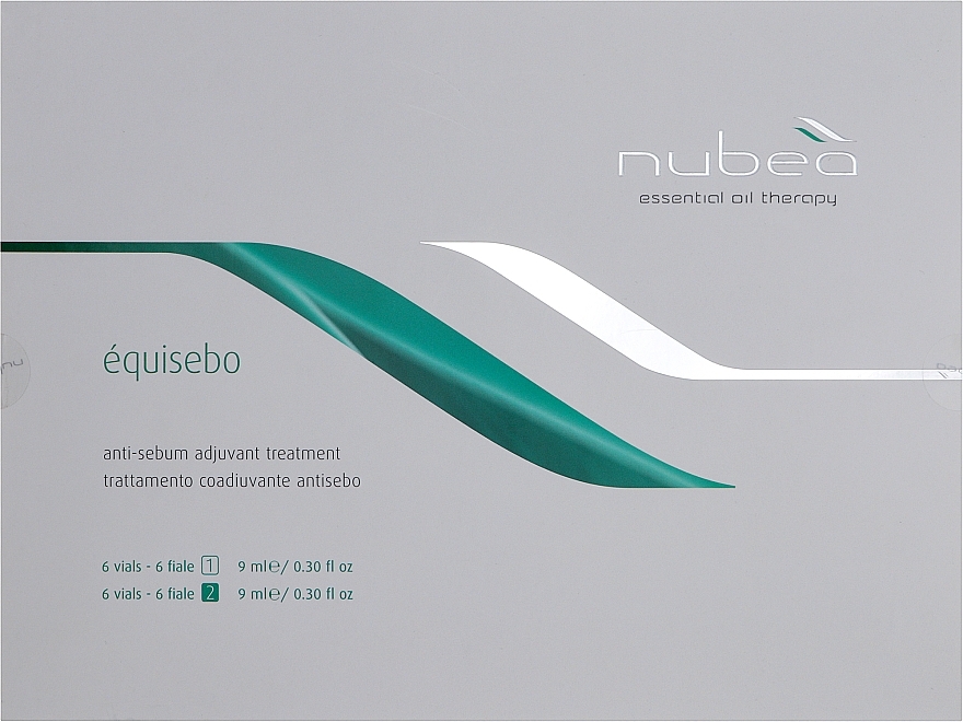 Терапия для жирной кожи головы - Nubea Equisebo Anti-Sebum Adjuvant Treatment Vial — фото N1