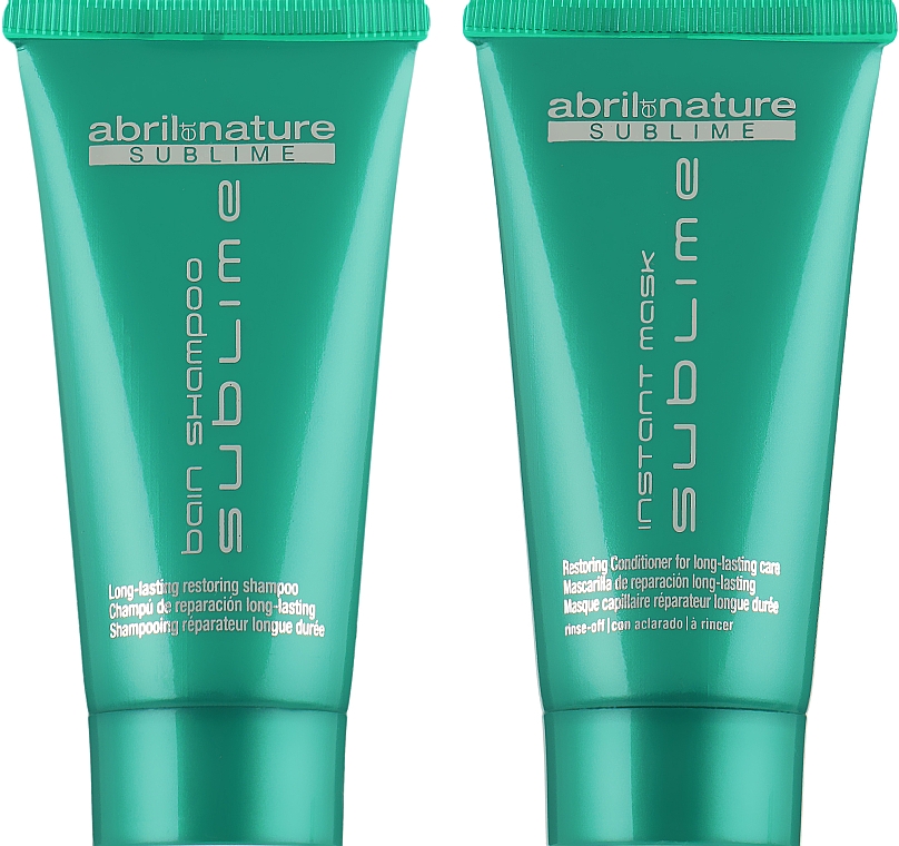 Набор - Abril et Nature Hyaluronic Sublime (sh/30ml + mask/30ml) — фото N2