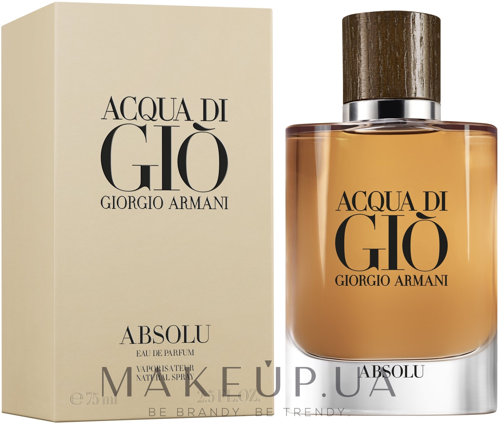 Giorgio Armani Acqua di Gio Absolu - Парфюмированная вода — фото 75ml