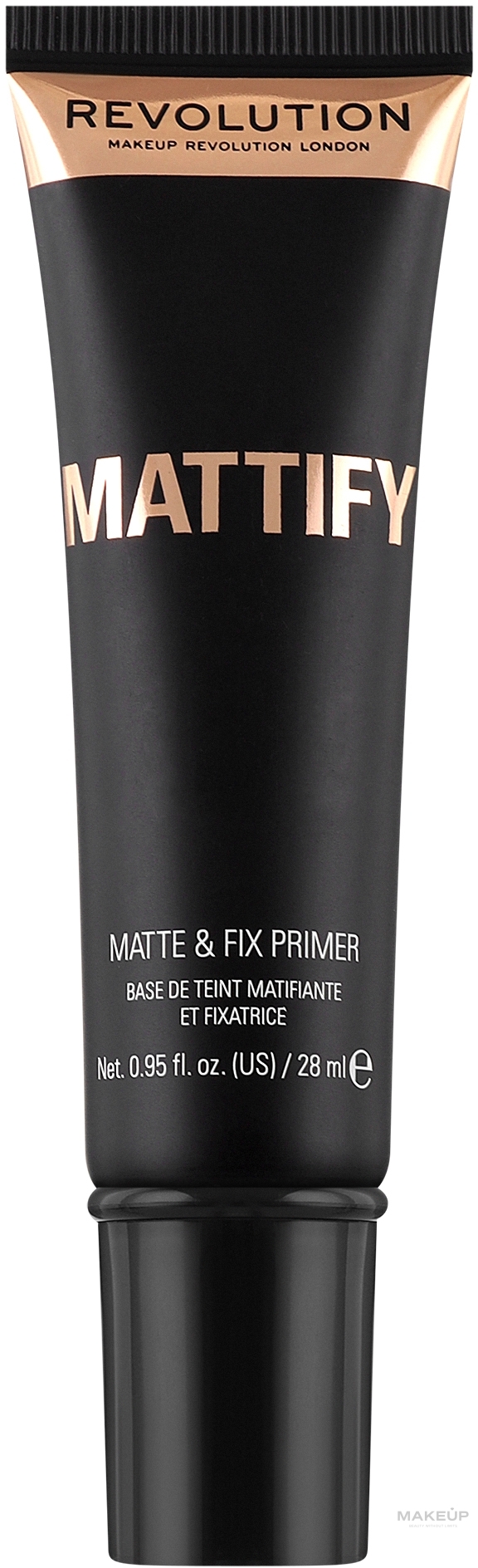 Праймер для обличчя, матувальний - Makeup Revolution Mattify Primer — фото 28ml