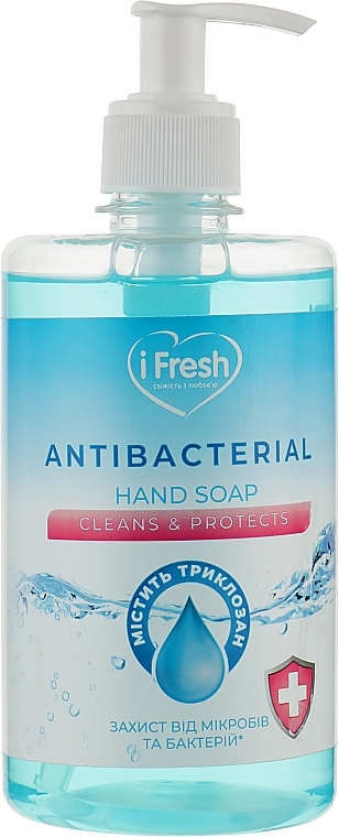УЦЕНКА Жидкое антибактериальное мыло для рук с триклозаном - iFresh * — фото N1