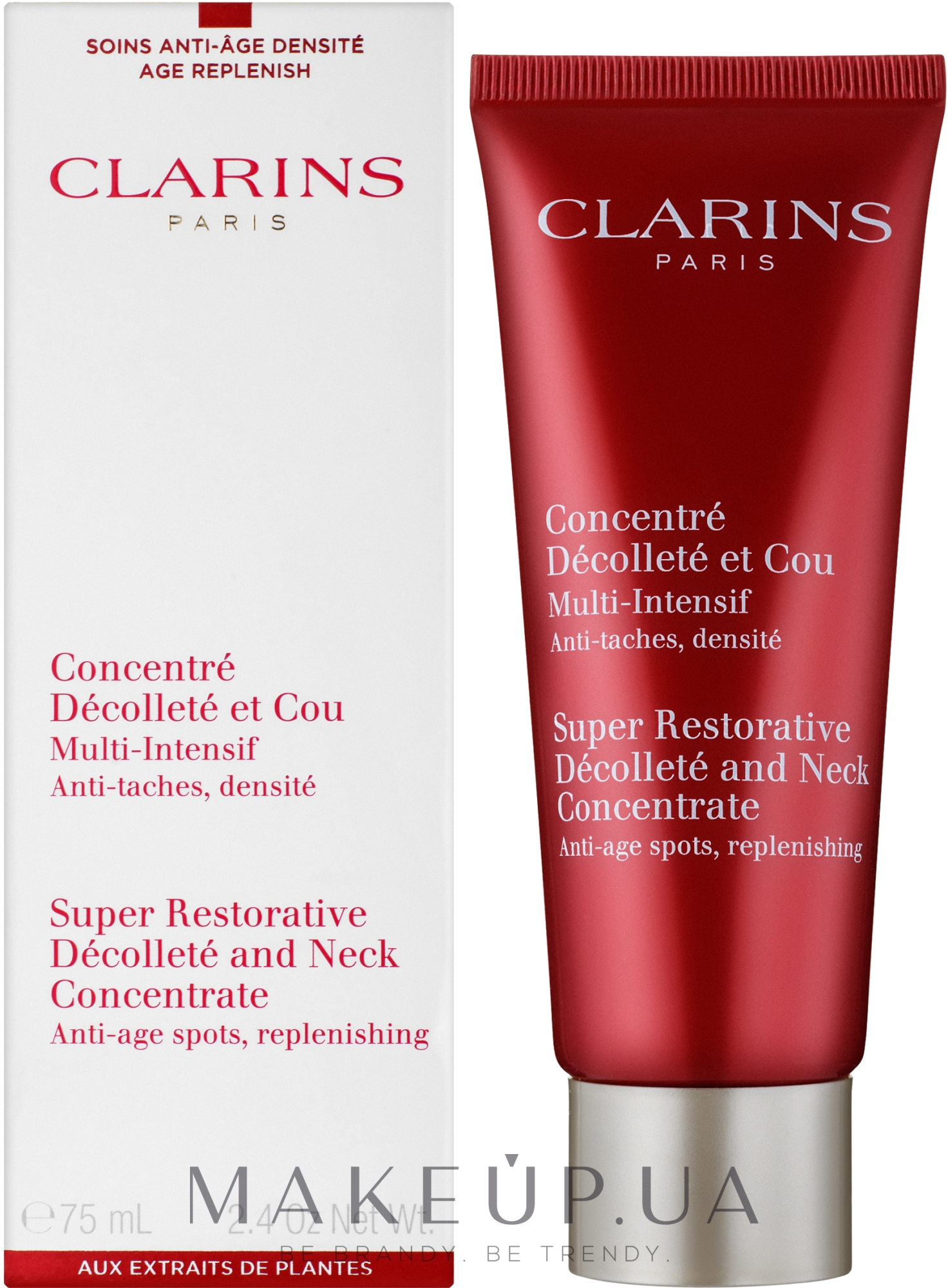 Концентрат - Clarins Super Restorative Decollete and Neck Concentrate — фото 75ml