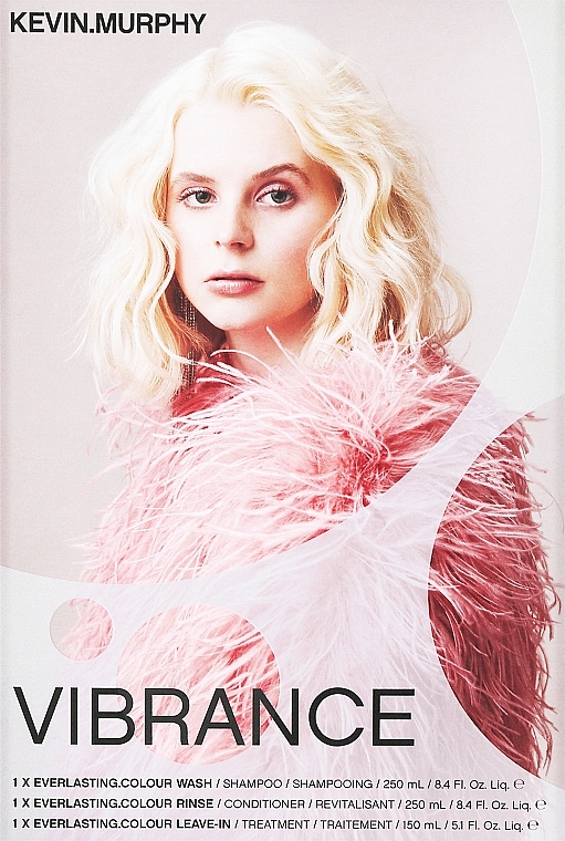 Набір - Kevin.Murphy Vibrance (sh/250ml + balm/250ml + cond/150ml) — фото N1