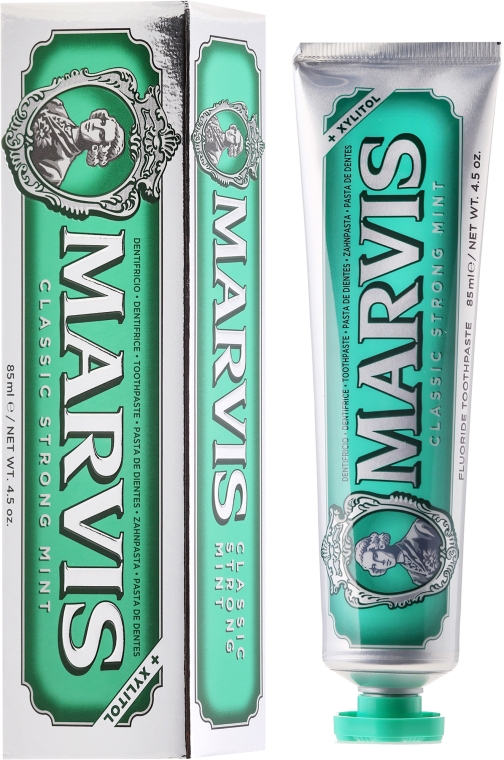 Зубная паста "Классическая мята" с ксилитолом - Marvis Classic Strong Mint — фото N3