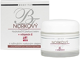 Зволожувальний крем для шкіри з вітаміном Е - Vivaco Body Tip Moisturizing Skin Cream — фото N1