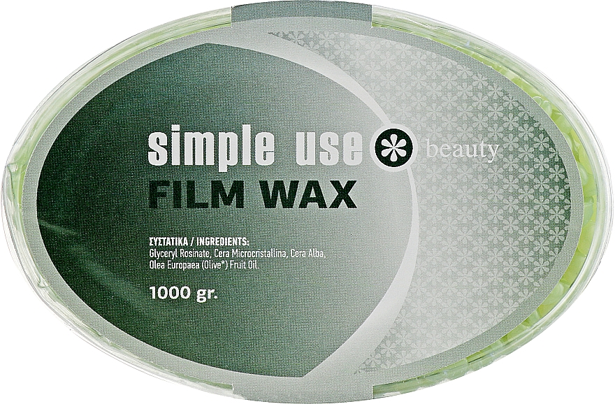 Воск для депиляции пленочный в гранулах "Оливковое масло" - Simple Use Beauty Film Wax — фото N5