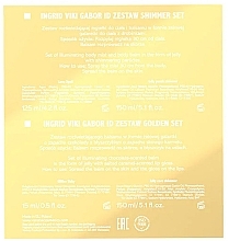 Набор - Ingrid Cosmetics x Viki Gabor ID Golden Set 4 (b/lot/150ml + b/mist/125ml) — фото N3