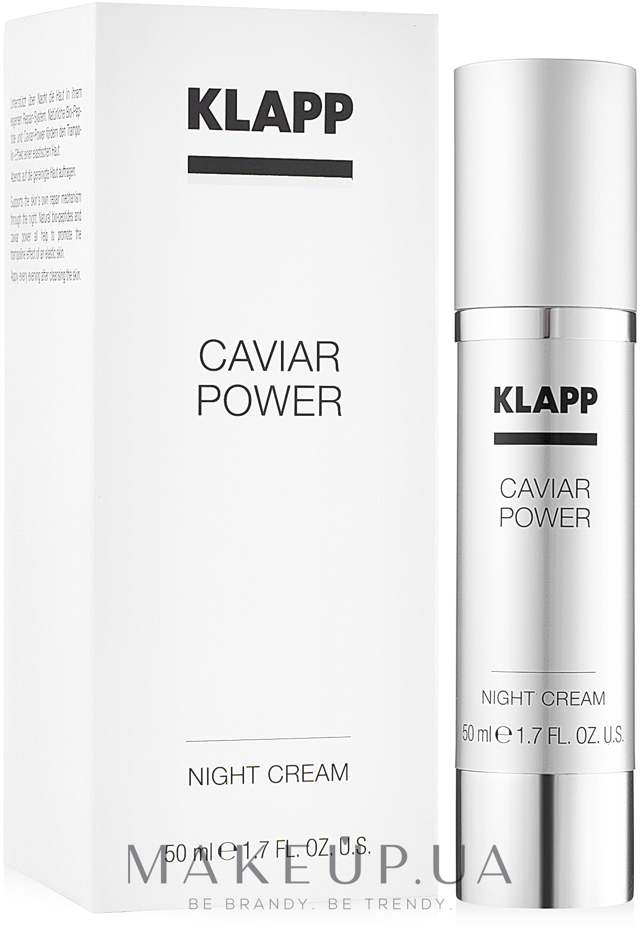 Ночной крем "Энергия икры" - KlappCaviar Power Night Cream  — фото 50ml