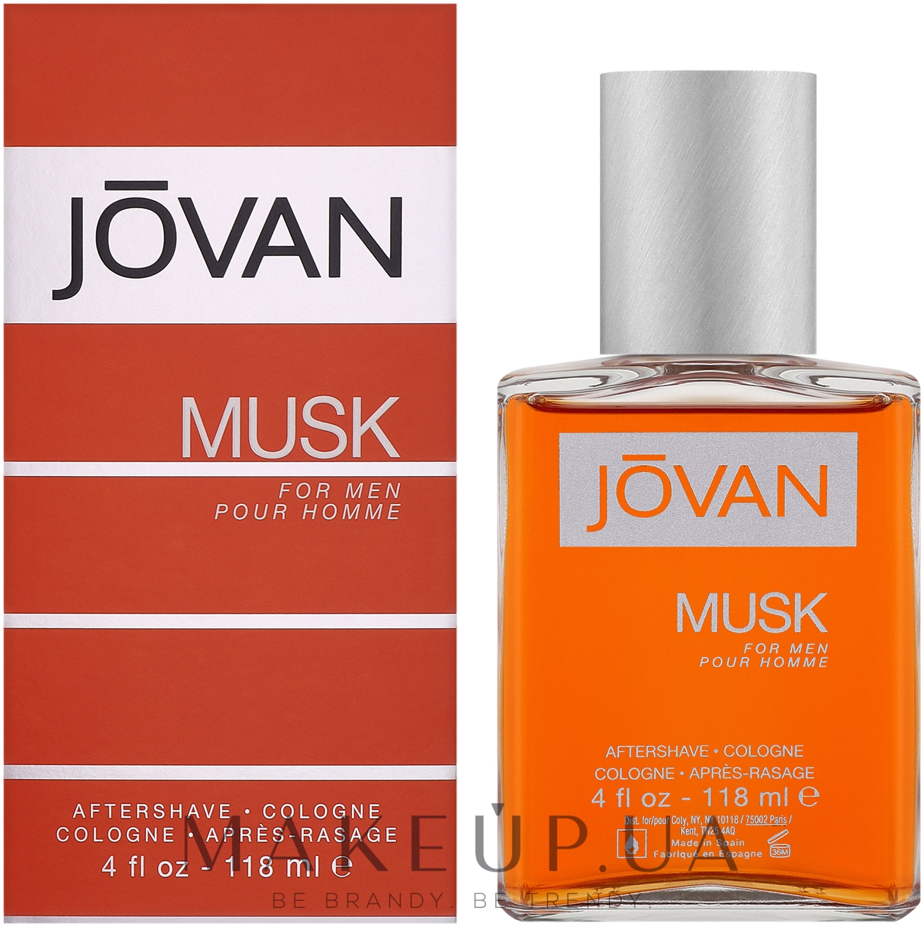 Jovan Musk For Men - Лосьон после бритья — фото 118ml