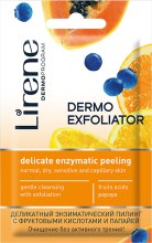 Духи, Парфюмерия, косметика Деликатный энзимный пилинг для лица - Lirene Dermo Exfoliator Peeling