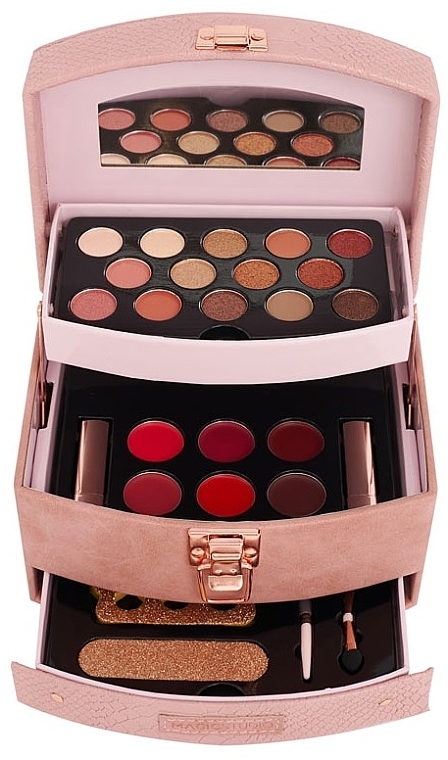 Набор для макияжа в кейсе, 26 продуктов - Magic Studio Rose Jewellery Case — фото N1