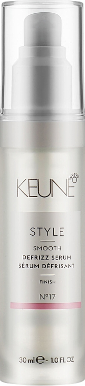 Разглаживающая сыворотка для волос №17 - Keune Style Defrizz Serum — фото N1