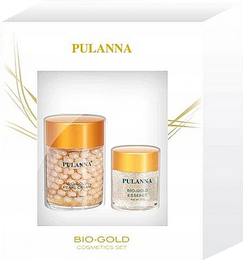 Набір - Pulanna Bio-Gold (cr/60g + eye/gel/21g) — фото N1