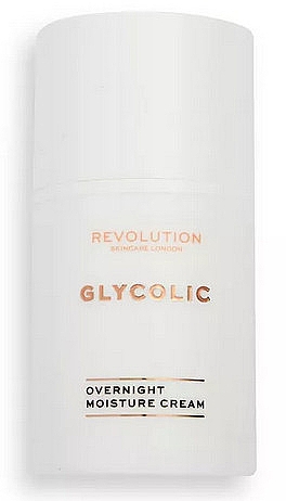 Ночной гликолевый крем для лица - Revolution Skincare Glycolic Overnight Moisture Cream — фото N1