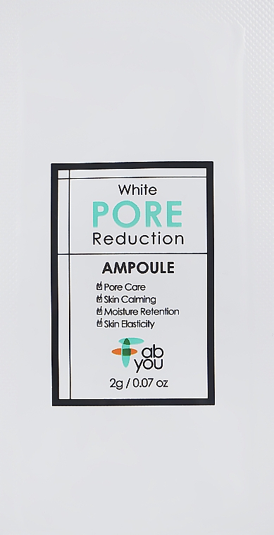 Ампульна сироватка для зменшення пор - Fabyou White Pore Reduction Ampoule (пробник) — фото N1