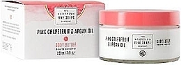 Парфумерія, косметика Крем-масло для тіла в банці - Scottish Fine Soaps Pink Grapefruit & Argan Body Butter