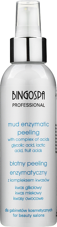 Грязевой пилинг с ферментами комплексных кислот - BingoSpa Artline Mud Enzyme Peeling