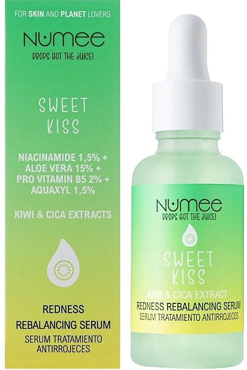 Сироватка для обличчя проти почервонінь - Numee Drops Got The Juice Sweet Kiss Serum — фото N1