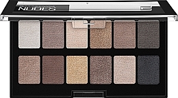 УЦЕНКА Палетка теней для век - Maybelline New York The Nudes Palette * — фото N2