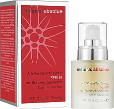 Антивозрастная сыворотка для сухой кожи лица - Inspira:cosmetics Inspira:absolue Anti Wrinkle Serum — фото N2