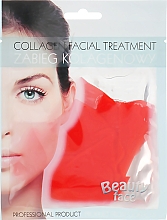 Коллагеновая маска с красным вином - Beauty Face Collagen Hydrogel Mask — фото N3