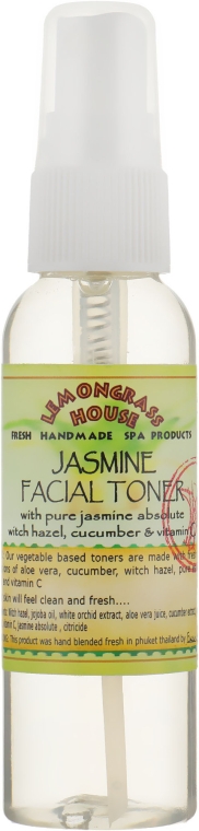 Освіжальний тонік для обличчя "Жасмин" - Lemongrass House Jasmine Facial Toner — фото N1