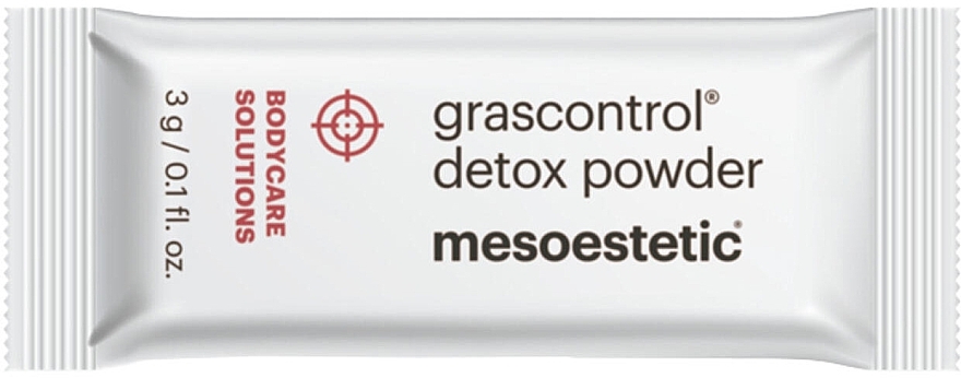 Пищевая добавка в виде порошка для детоксикации организма - Mesoestetic Grascontrol Detox Powder — фото N2