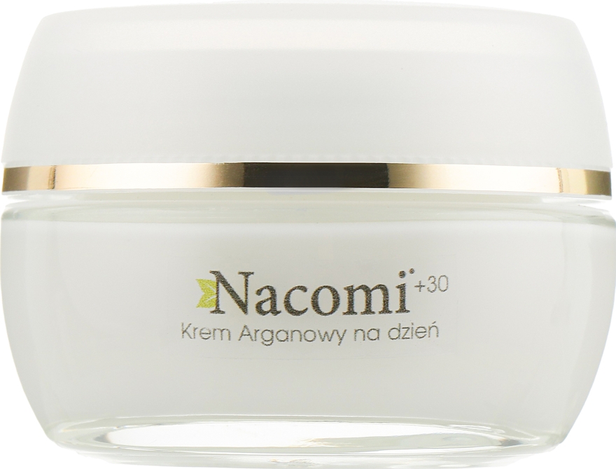 Денний крем для обличчя - Nacomi Moroccan Argan Cream With Vitamin E — фото N2