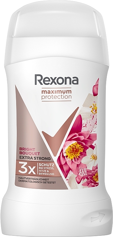 Антиперспірант-стік "Яскравий букет" - Rexona Maximum Protection Bright Bouquet — фото N1