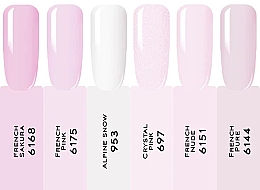 Набор гель-лаков для ногтей, 6 продуктов - Sincero Salon Sweet Pink — фото N3