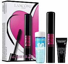 Духи, Парфюмерия, косметика Набор - Lancome Monsieur Big Mascara Set (mascara/10ml + remover/30ml +cons/5ml )